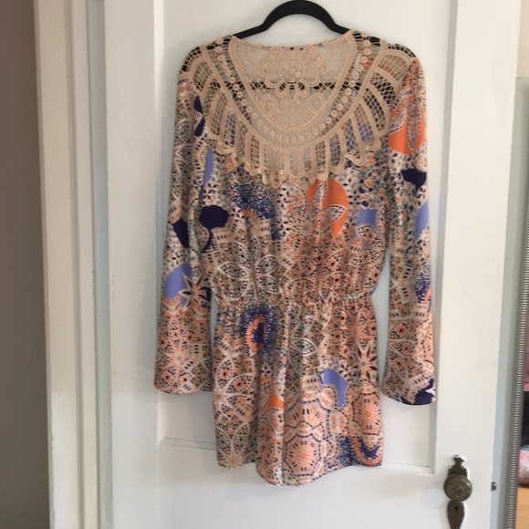 Cute Patterned Romper - Picture 2 of 2